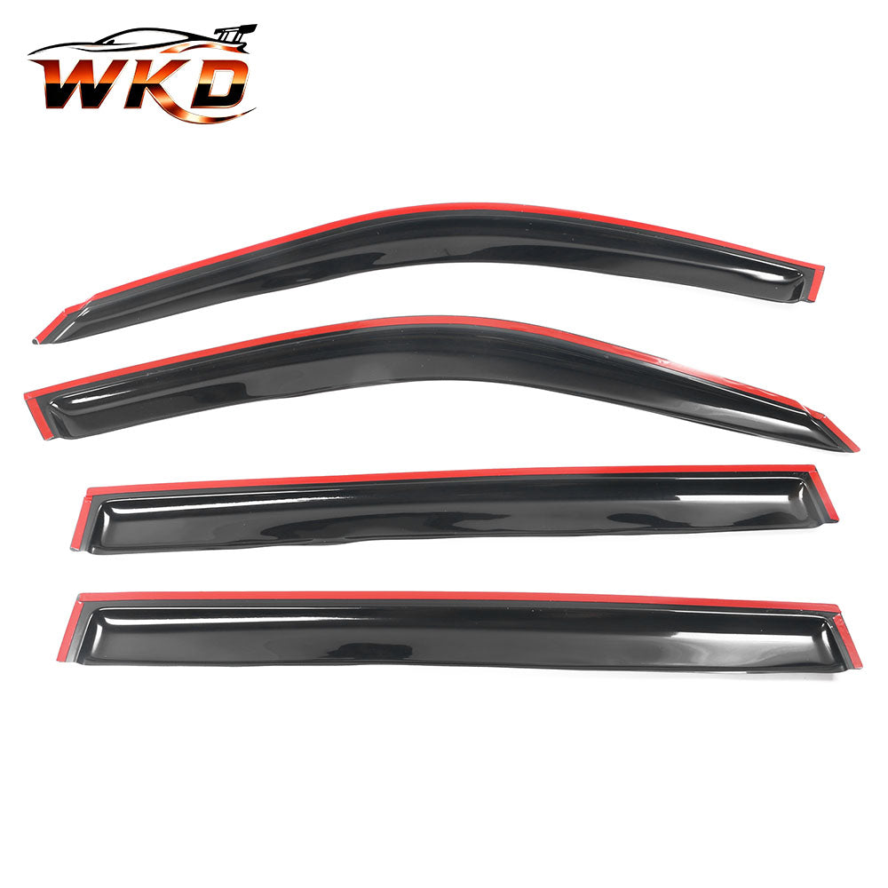 Fits 01-07 Toyota Highlander Window Visors Acrylic Sun Rain Guard Deflector 4PCS