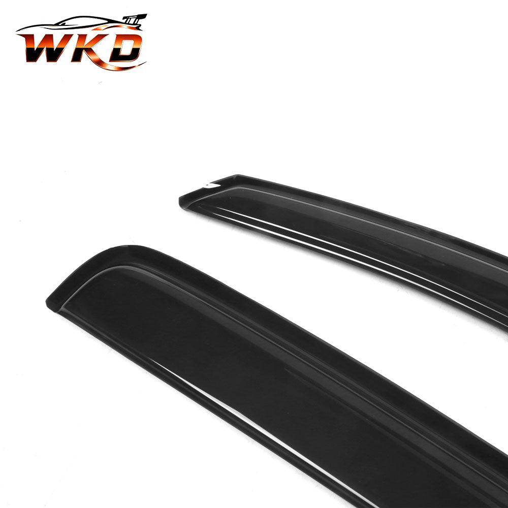 Fits 05-15 Toyota Tacoma Standard Cab Acrylic Window Visors Sun Guard 2Pc Set