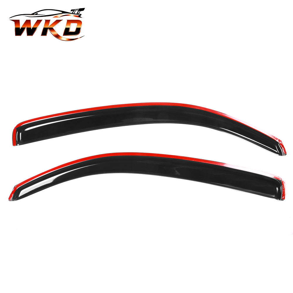 Fits 05-15 Toyota Tacoma Standard Cab Acrylic Window Visors Sun Guard 2Pc Set