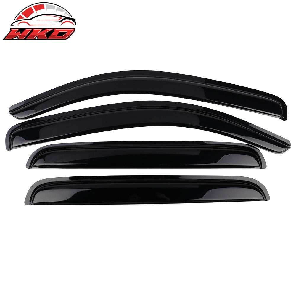 Wholesale 16-23 Toyota Tacoma Double/Crew Cab N300 4PCS Window Visors Vent Rain Guard
