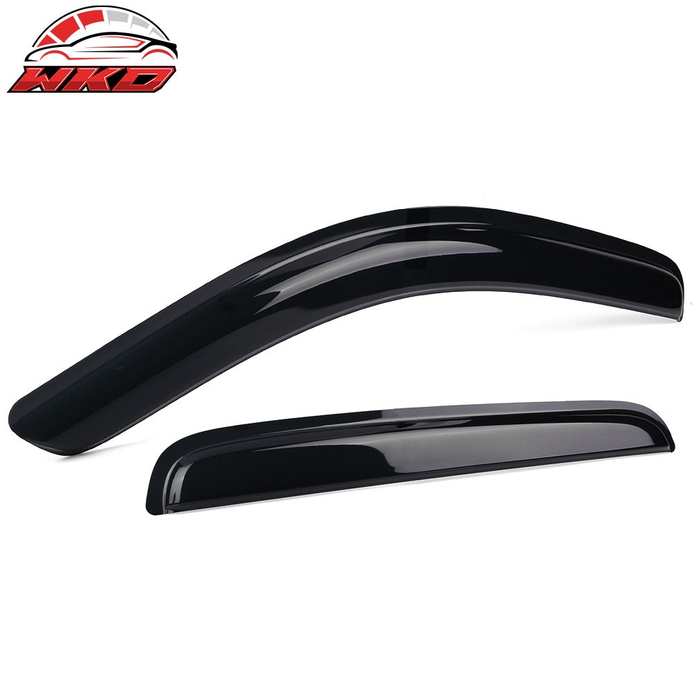 Fits 16-23 Toyota Tacoma Double/Crew Cab N300 4PCS Window Visors Vent Rain Guard