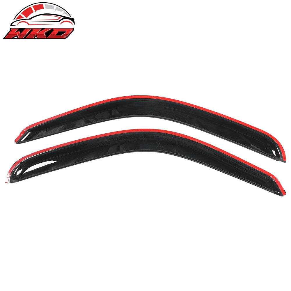 Fits 95-04 Toyota Tacoma Standard Cab Acrylic 2PCS Window Visors Vent Rain Guard