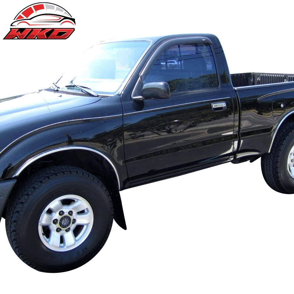 Fits 95-04 Toyota Tacoma Standard Cab Acrylic 2PCS Window Visors Vent Rain Guard