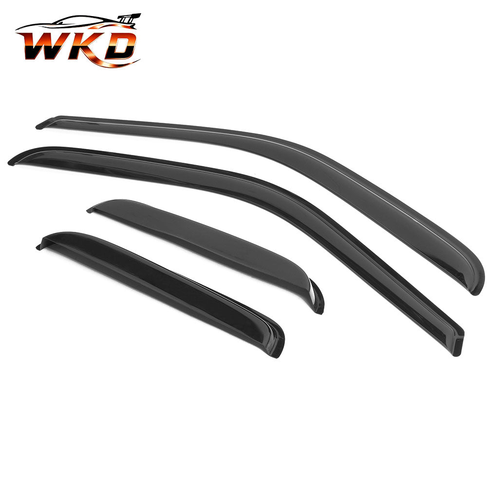 Fits 00-06 Toyota Tundra Extended Cab Acrylic 4PCS Window Visors Vent Rain Guard