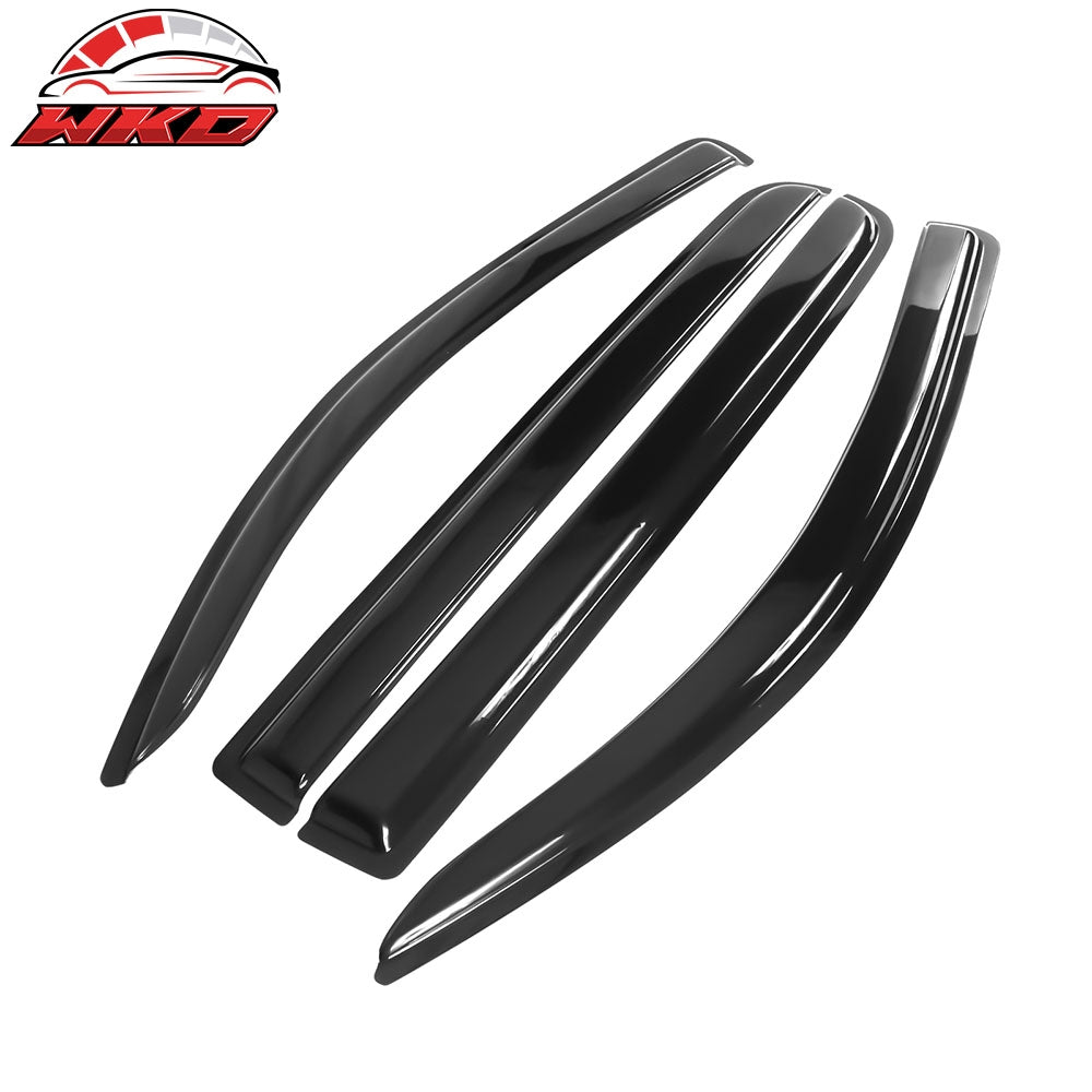 Wholesale 07-21 Toyota Tundra Crewmax Cab Window Visors Acrylic Tape On 4Pc Set