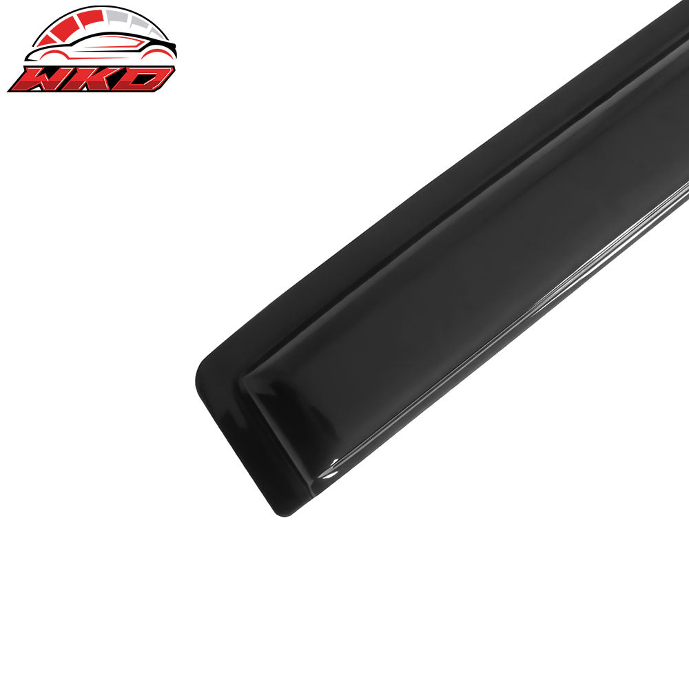 Fits 07-21 Toyota Tundra Crewmax Cab Window Visors Acrylic Tape On 4Pc Set