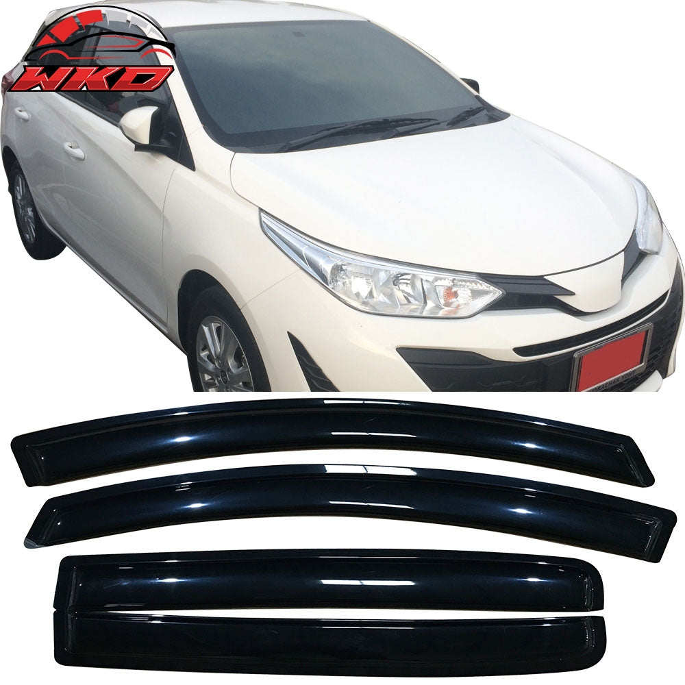 Fits 12-18 Toyota Yaris XP150 Hatchback Window Visors Vent Rain Guard Deflectors