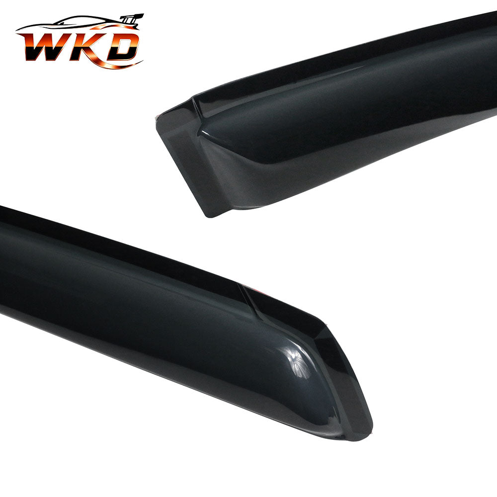 Fits 04-09 Toyota Prius XW20 4PCS Window Visors Sun Guard Rain Deflector Tape-On