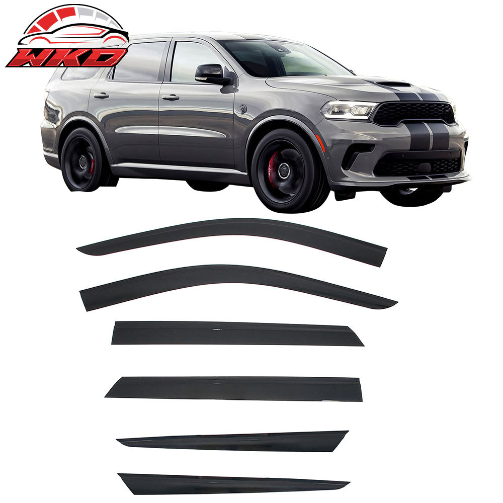Wholesale 11-25 Dodge Durango Slim Window Visors Acrylic Sun Shade Rain Guard 6PCS