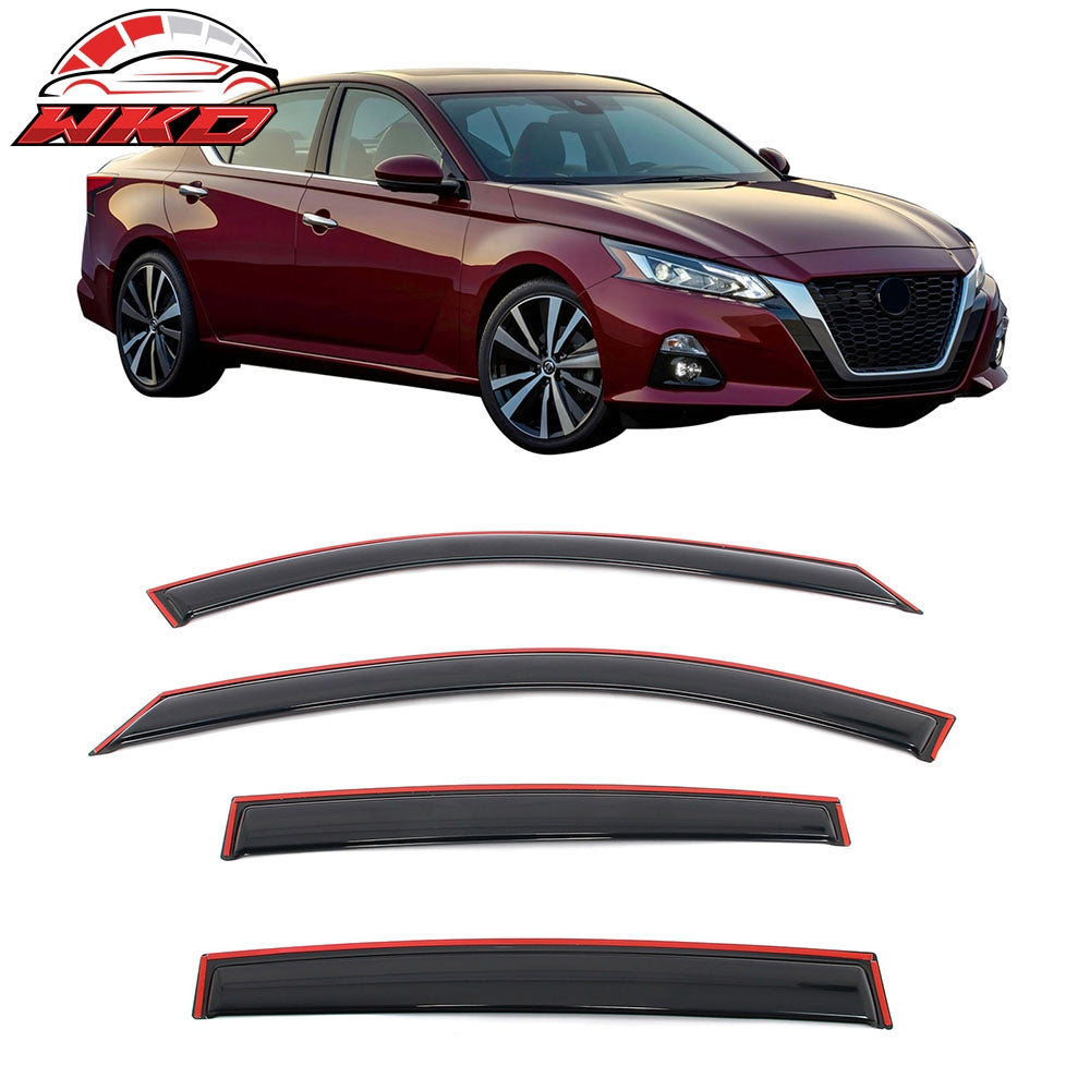 Wholesale 19-26 Nissan Altima Sedan Window Visors In-Channel Deflector Rain Guard Set