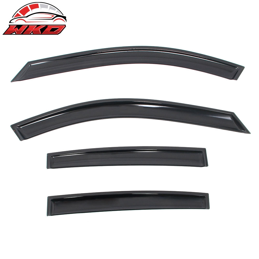 Fits 19-25 Nissan Altima Sedan Window Visors In-Channel Deflector Rain Guard Set