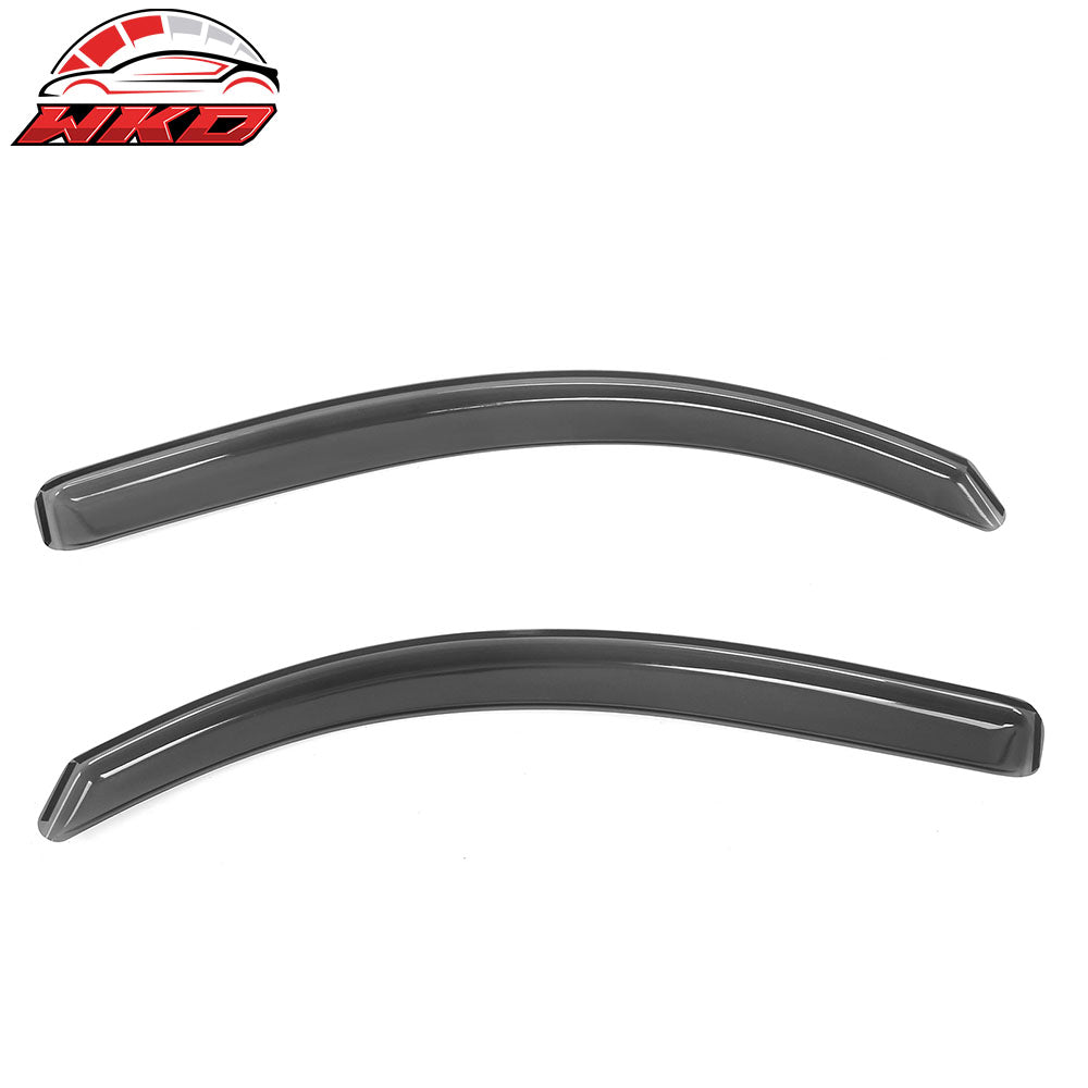 Fits 16-23 Toyota Tacoma Access Cab Window Visors In Channel Rain Sun Deflectors