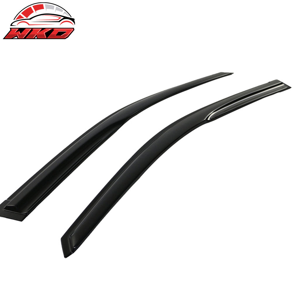 For 01-05 Honda Civic Sedan Mugen Style Acrylic Window Visors Sun Rain Guard 4PC