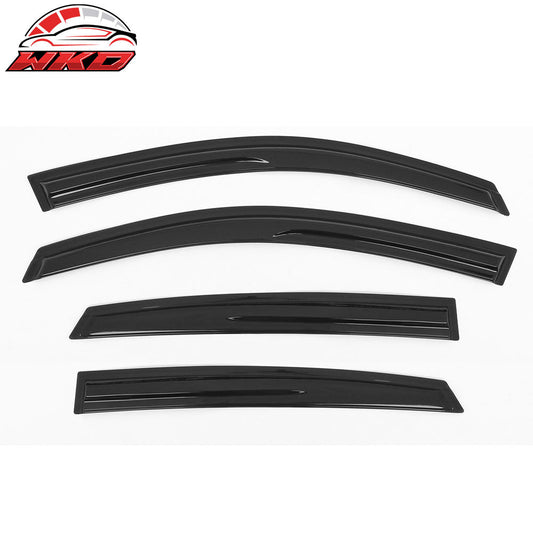 Wholesale 16-21 Honda Civic Sedan 4PCS Mugen Style Window Visors Rain Guards Tape-On