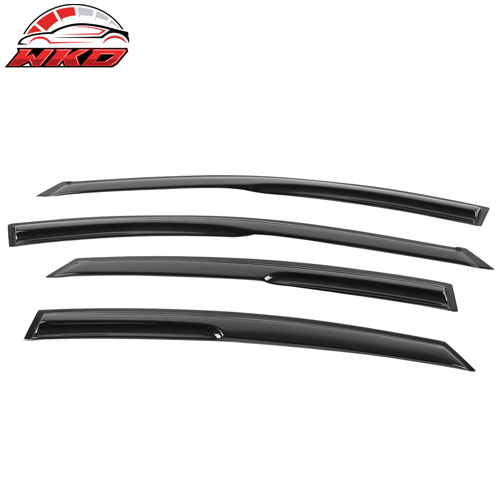 Wholesale 11-16 Hyundai Elantra Sedan Mugen Style Window Visors Sun Rain Deflector