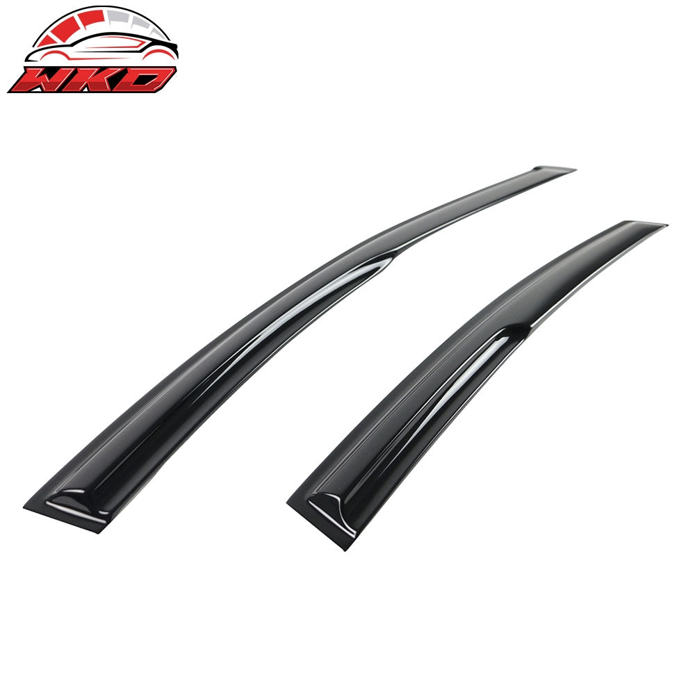 Fits 11-16 Hyundai Elantra Sedan Mugen Style Window Visors Sun Rain Deflector