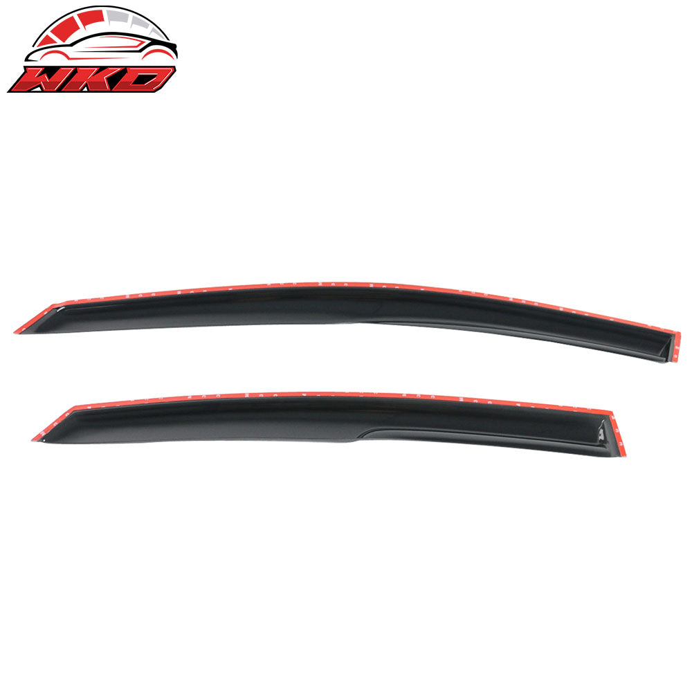 Fits 11-16 Hyundai Elantra Sedan Mugen Style Window Visors Sun Rain Deflector