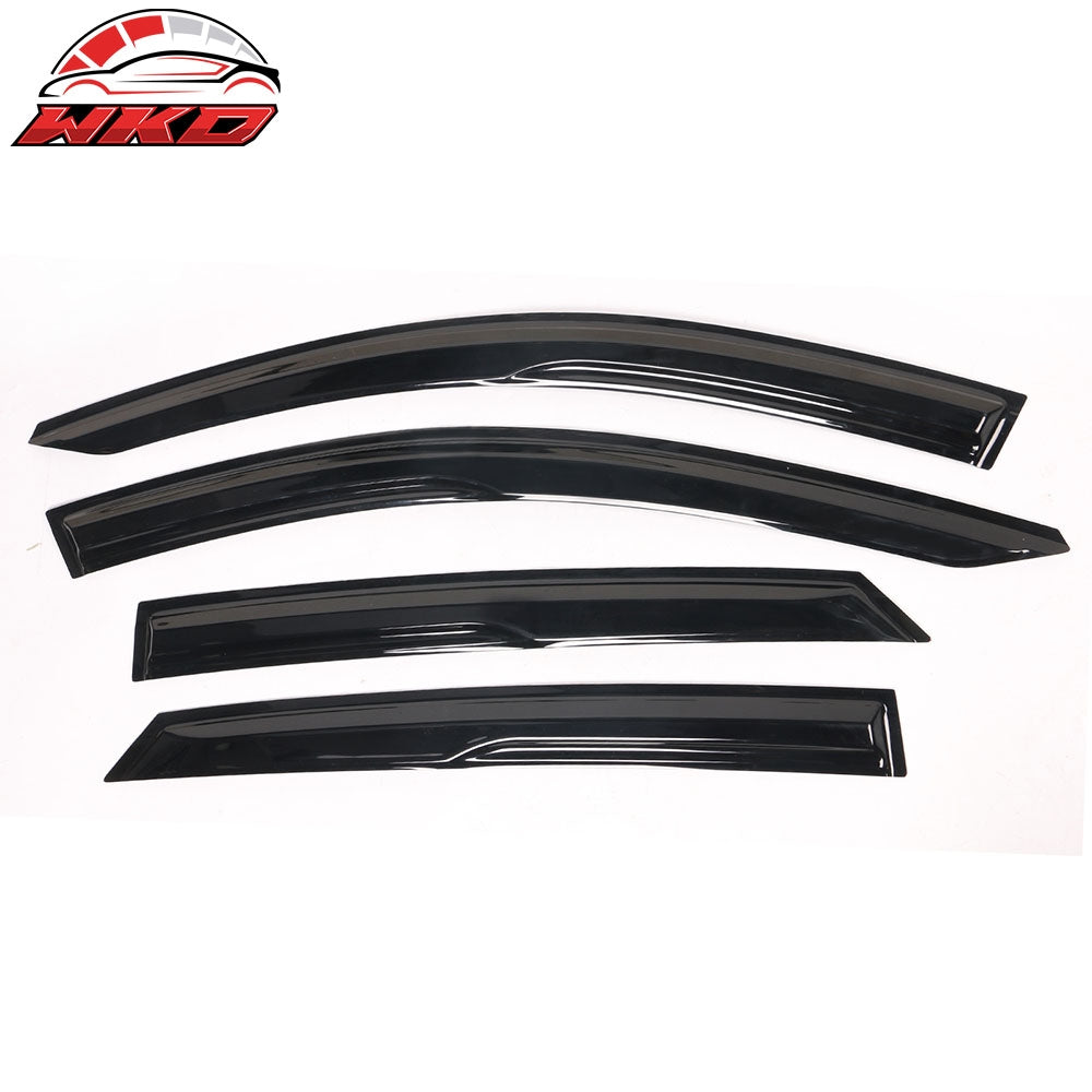 Wholesale 2021-2026 Hyundai Elantra Sedan Mugen Style Tape-On 4PCS Window Visors 每 Bulk Orders & Dealer Pricing Available
