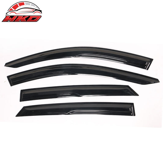 Wholesale 2021-2026 Hyundai Elantra Sedan Mugen Style Tape-On 4PCS Window Visors 每 Bulk Orders & Dealer Pricing Available