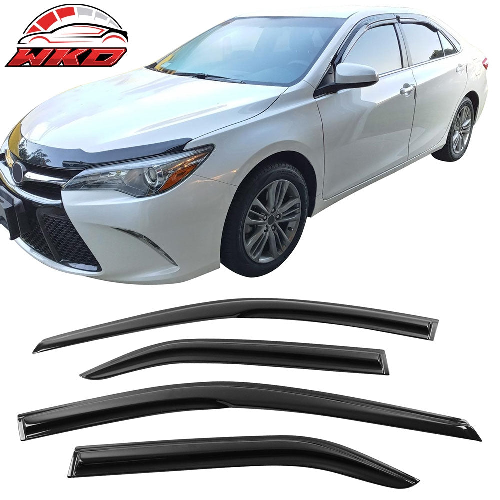 Wholesale 2012-2014 Toyota Camry Mugen Style Smoke Window Visor Guard Acrylic 每 Bulk Orders & Dealer Pricing Available