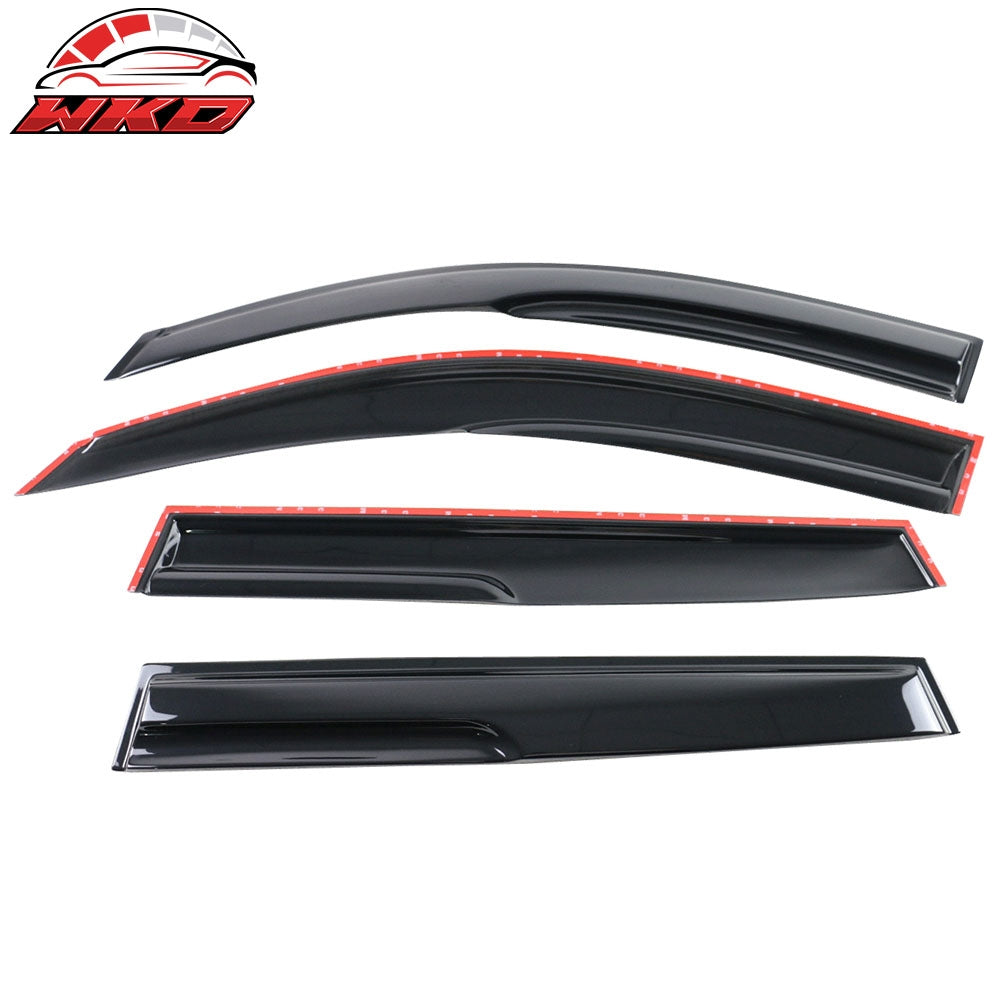 Fits 06-12 Toyota RAV4 XA30 Mugen Style Acrylic Window Visors 4Pc Set