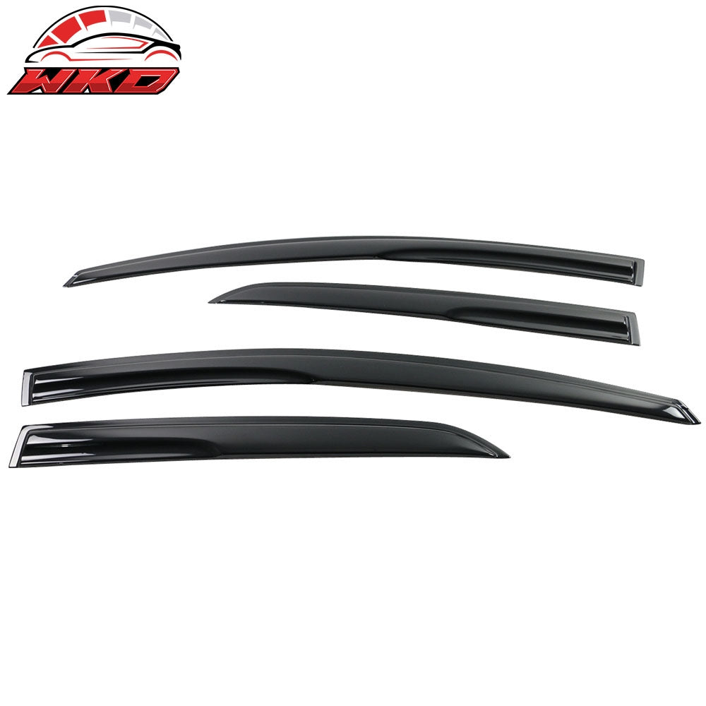 Wholesale 2007-2013 Toyota Yaris Window Visors Mugen Style Smoke Tinted Acrylic 每 Bulk Orders & Dealer Pricing Available