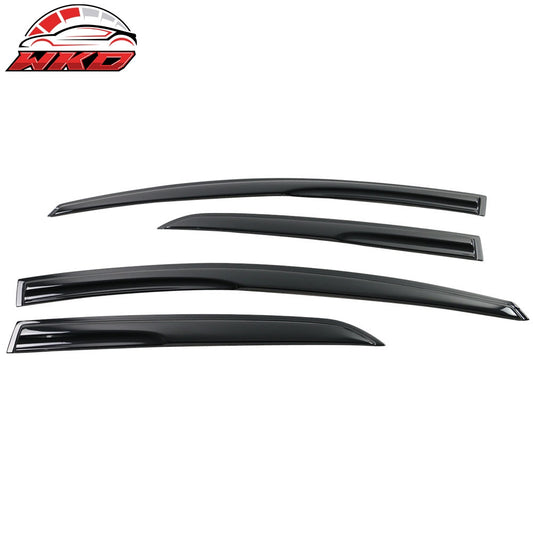 Wholesale 2007-2013 Toyota Yaris Window Visors Mugen Style Smoke Tinted Acrylic 每 Bulk Orders & Dealer Pricing Available