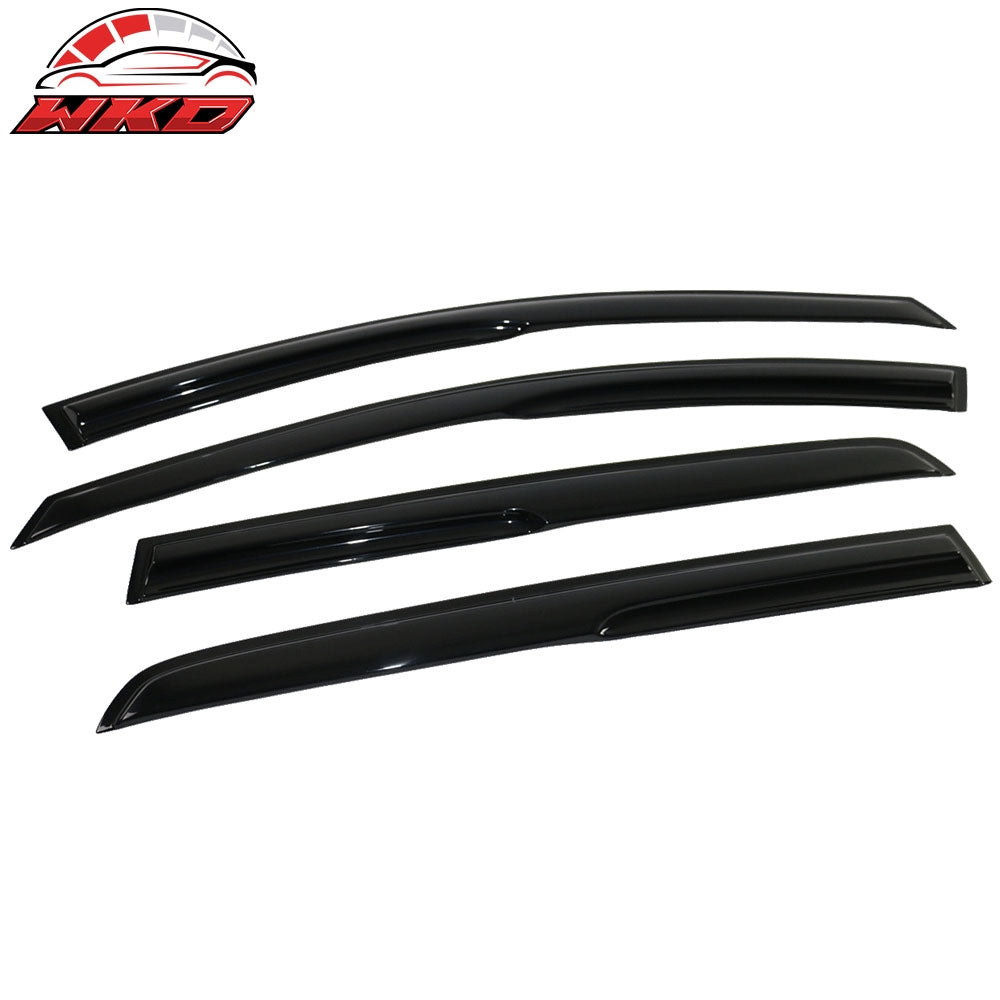 Wholesale 15-19 VW Golf MK7 Mugen Style Acrylic Window Visor Vent Rain Guard 4PCS