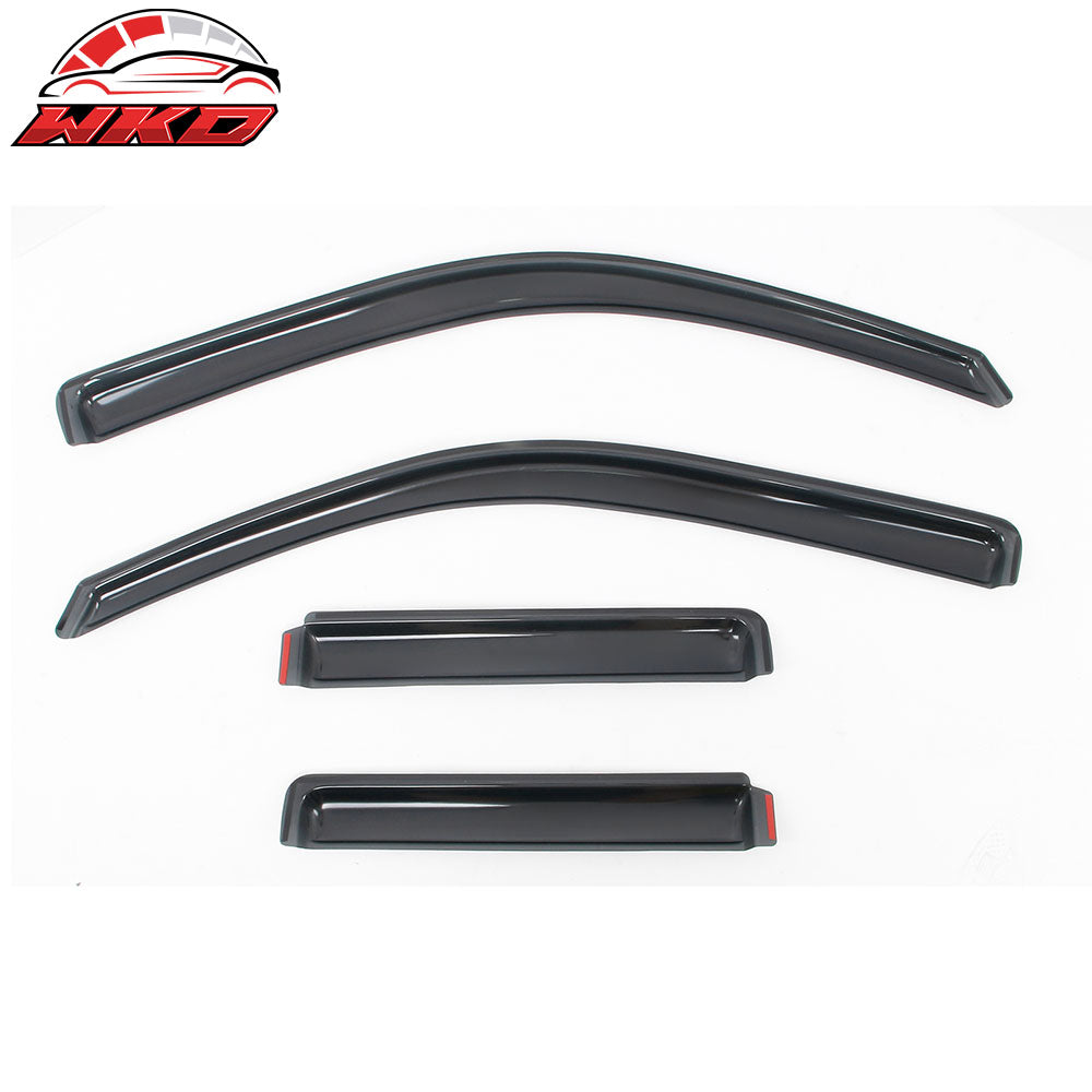 For 02-09 TrailBlazer/GMC Envoy 03-08 Ascender Window Visor In-Channel Deflector