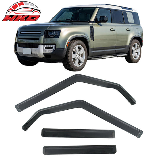 20-25 Land Rover Defender 110 130 In-Channel Window Visors Deflectors PC | Wholesale