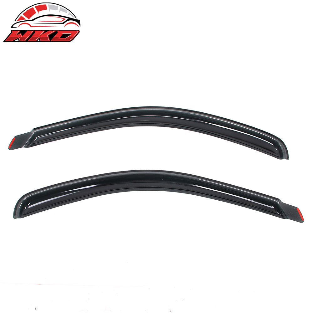 Fits 02-09 Dodge Ram 1500 2500 3500 Standard Cab Window Visors Guards In-Channel