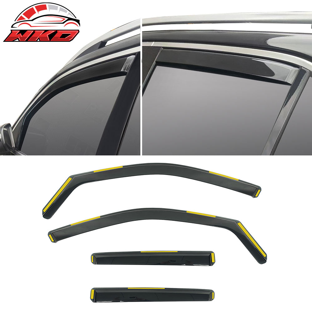20-25 Benz W167 GLE Class SUV In-Channel Window Visors Rain Deflectors PC | Wholesale
