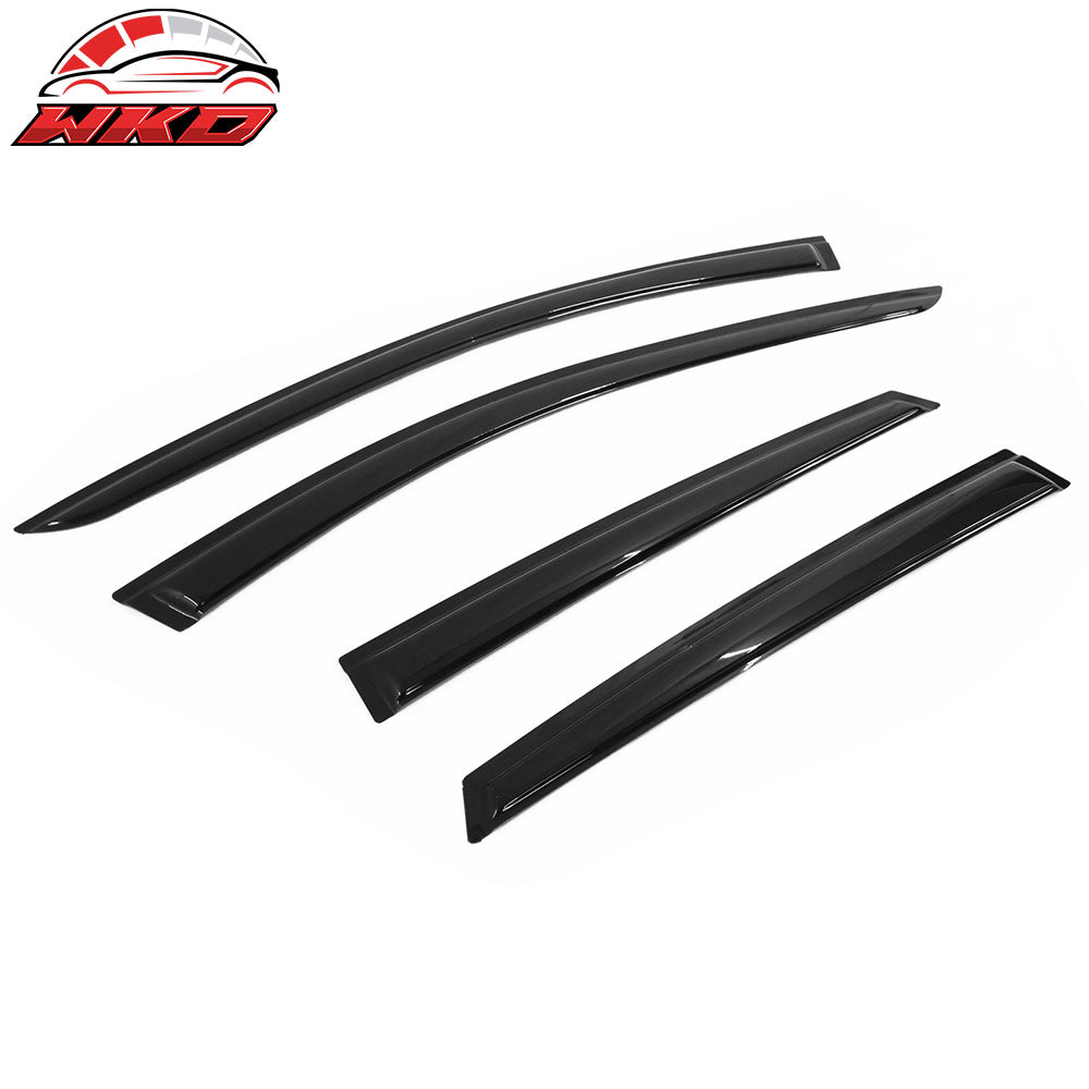 Fits 20-25 Ford Escape 4DR Acrylic Slim Window Visors Sun Rain Guards 4PCS Set