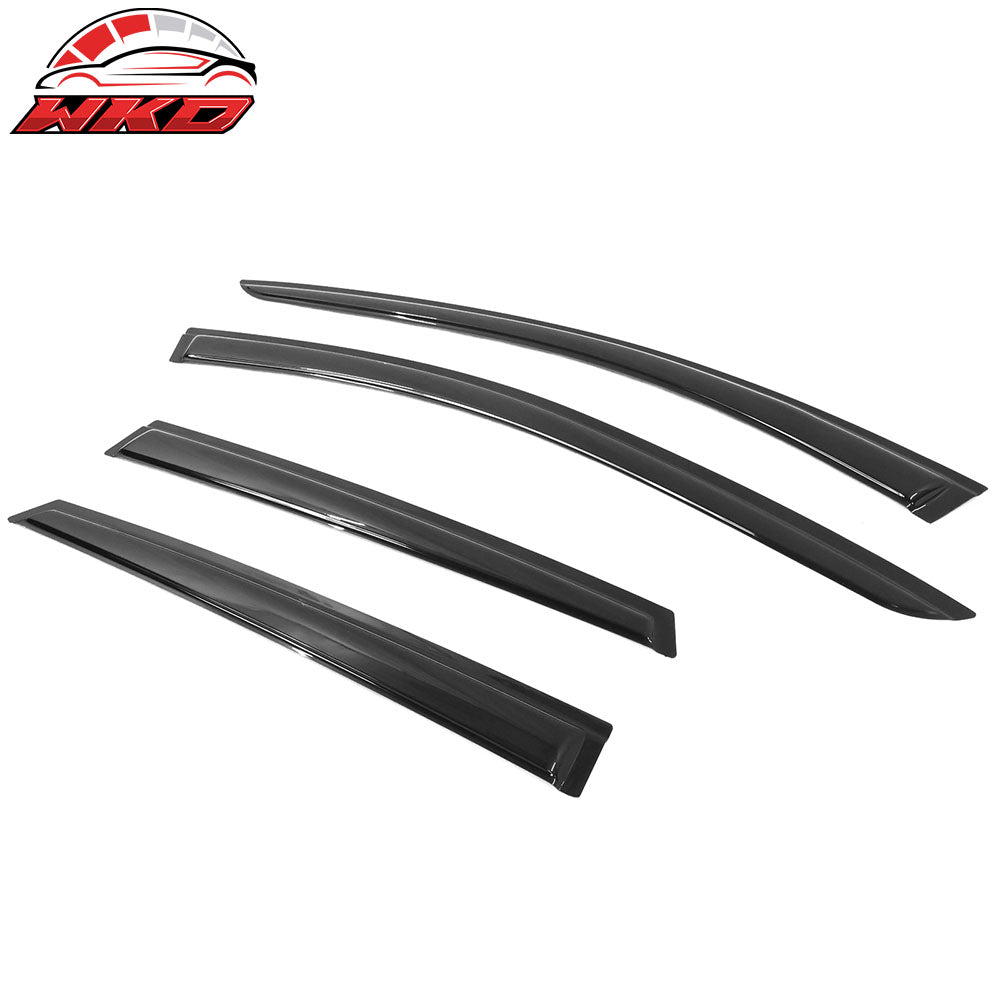 Fits 20-25 Ford Escape 4DR Acrylic Slim Window Visors Sun Rain Guards 4PCS Set