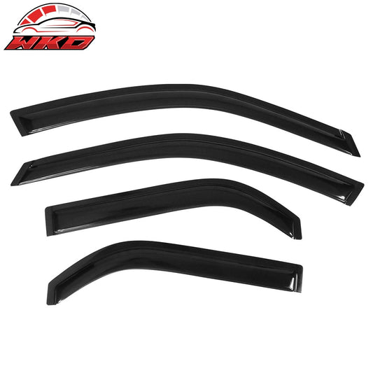 01-06 Acura MDX Acrylic 4PCS Window Visors Vent Rain Sun Windshields Guard | Wholesale - Wikond Auto