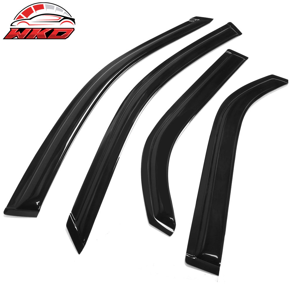 Fits 01-06 Acura MDX Acrylic 4PCS Window Visors Vent Rain Sun Windshields Guard