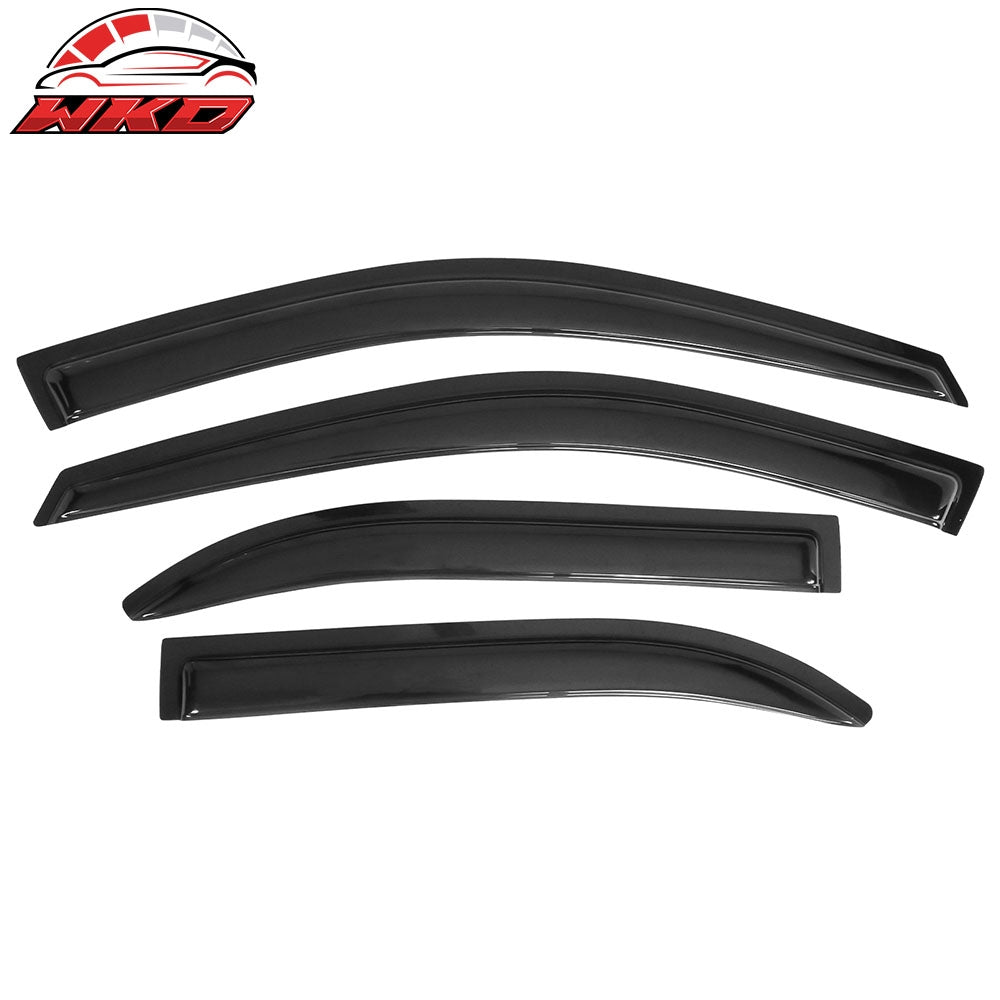 Acrylic Window Visors fits1993-1997 Toyota Corolla Vent Rain Sun Wind Guard | Wholesale