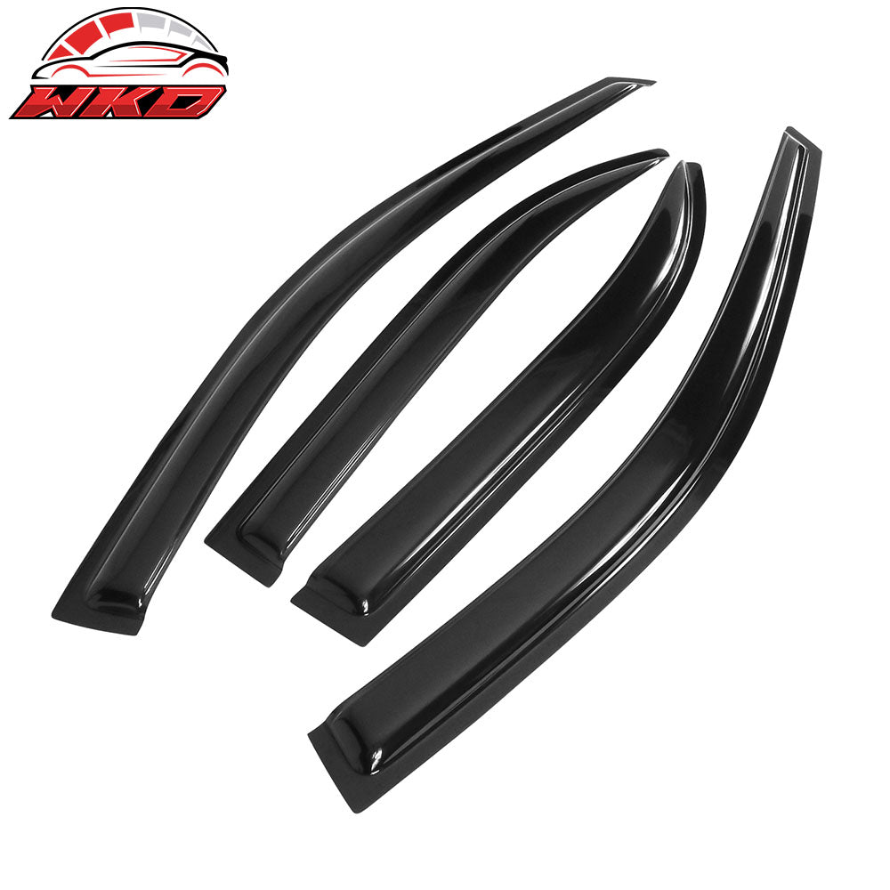 Acrylic Window Visors fits1993-1997 Toyota Corolla Vent Rain Sun Wind Guard