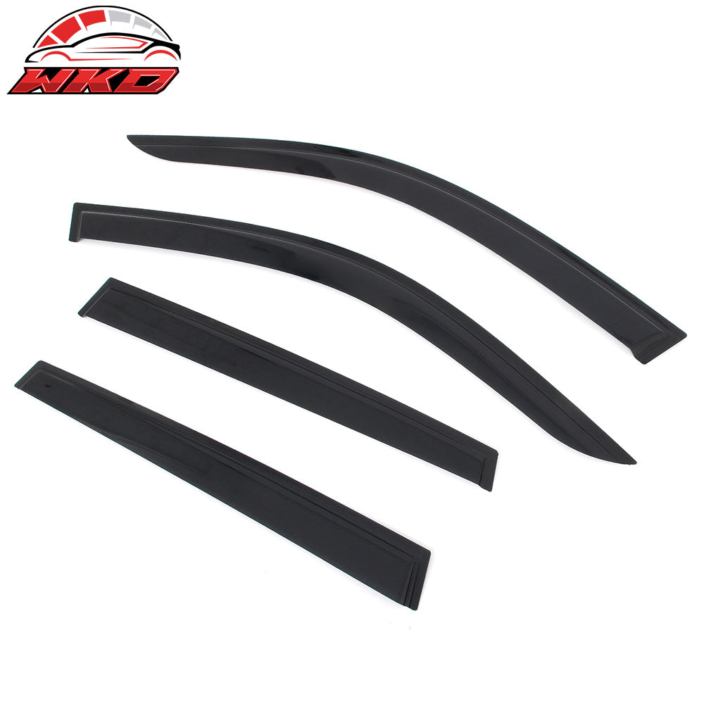 Fits 18-24 BMW G01 X3 Tape on Window Visors Vent Rain Sun Wind Guards Deflectors