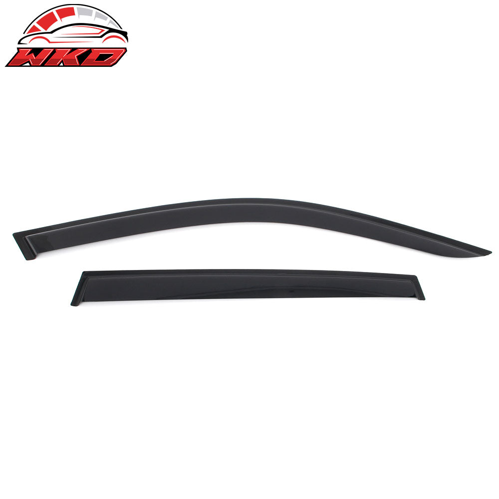 Fits 18-24 BMW G01 X3 Tape on Window Visors Vent Rain Sun Wind Guards Deflectors