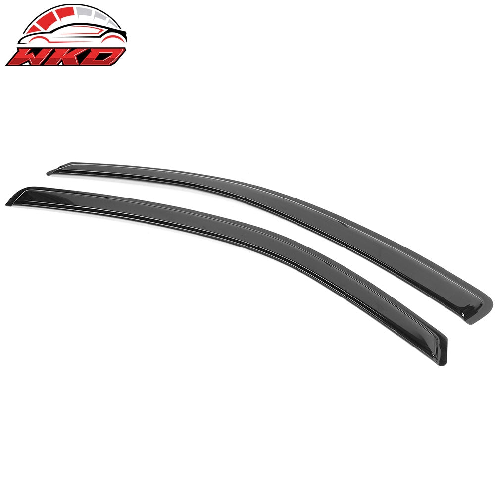 Fits 05-10 Chevrolet Cobalt & Pontiac G5 Coupe Acrylic Tape-On 2PC Window Visors