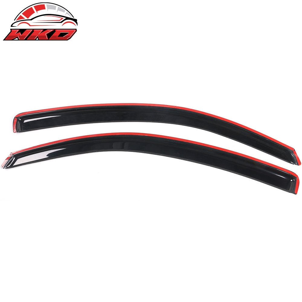 Fits 05-10 Chevrolet Cobalt & Pontiac G5 Coupe Acrylic Tape-On 2PC Window Visors