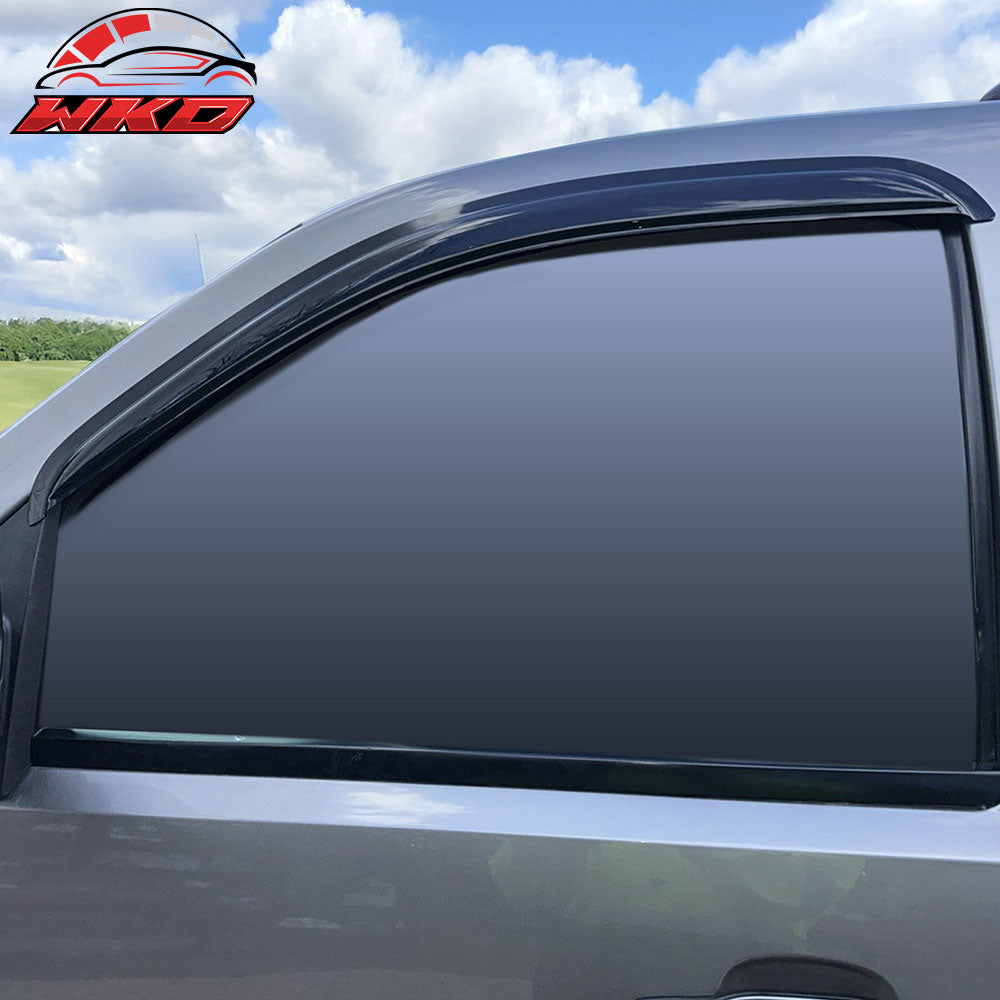 Fits 07-14 Chevy Tahoe GMC Yukon Window Visors Sun Guard Rain Deflector Vent 4PC