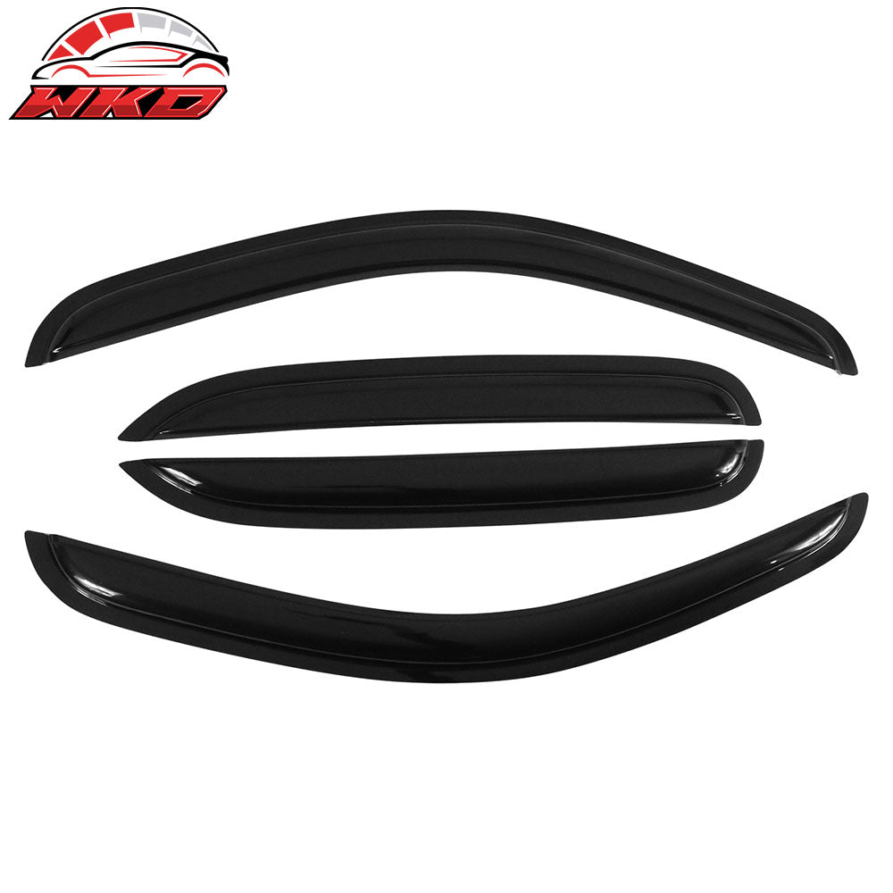 Fits 07-14 Chevy Tahoe GMC Yukon Window Visors Sun Guard Rain Deflector Vent 4PC