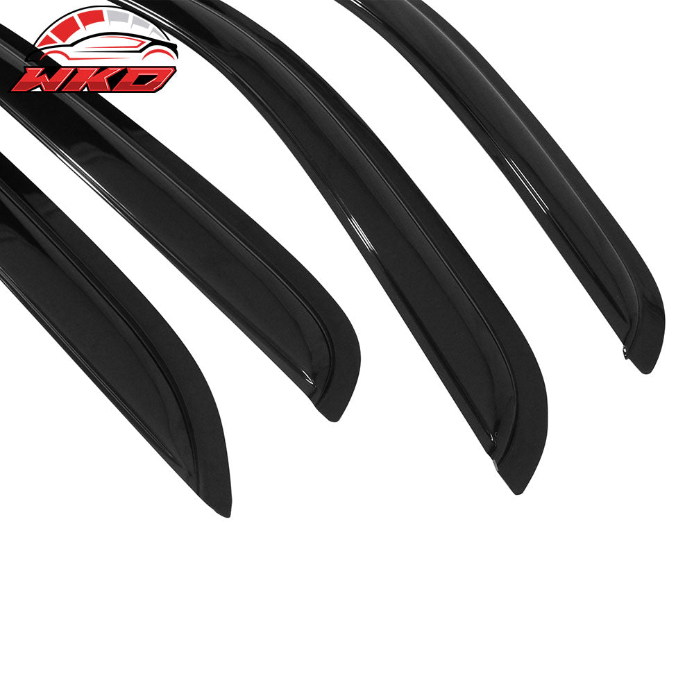 Fits 07-14 Chevy Tahoe GMC Yukon Window Visors Sun Guard Rain Deflector Vent 4PC