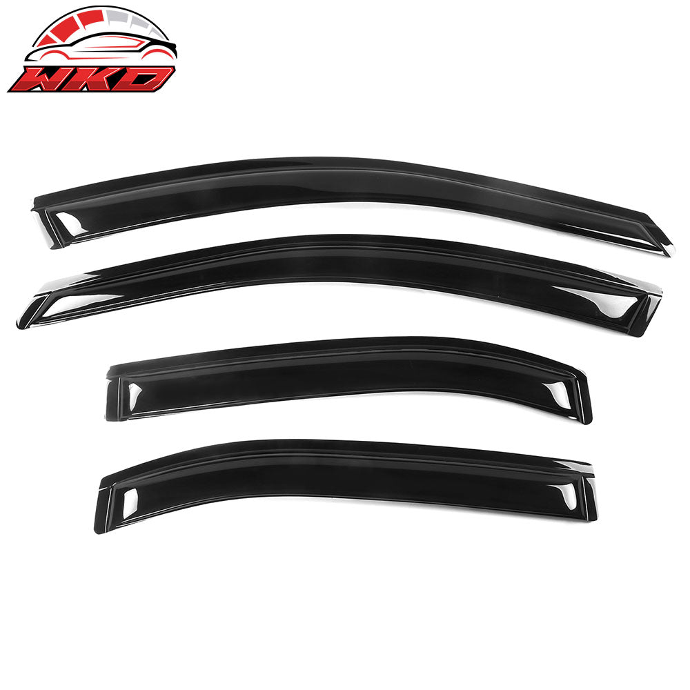 06-12 Ford Fusion Lincoln MKZ Window Visor Sun Rain Guard Deflector 4PC Set | Wholesale