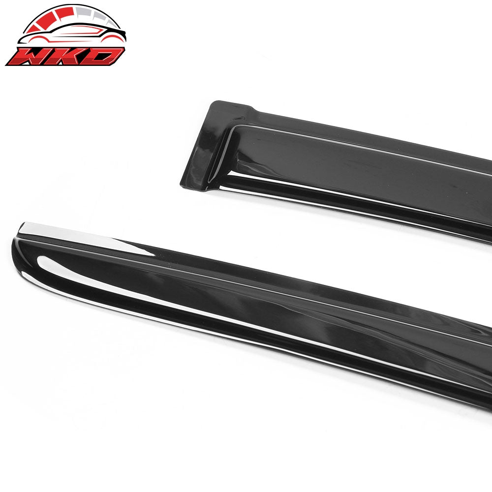 Fits 03-07 Honda Accord 2-Door Coupe Window Visors Acrylic Rain Guard Deflector