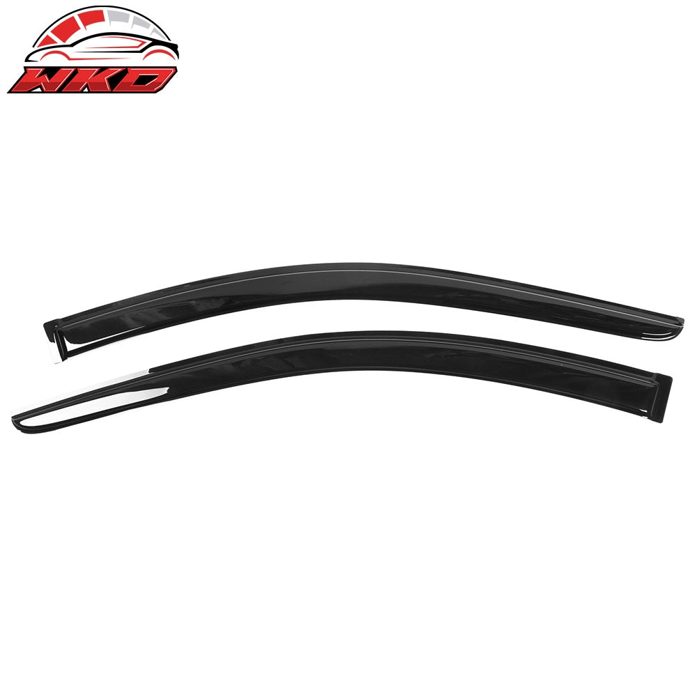 Fits 03-07 Honda Accord 2-Door Coupe Window Visors Acrylic Rain Guard Deflector