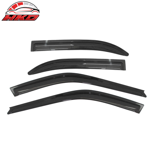 90-93 Honda Accord 4Dr Acrylic Window Visors Rain Guard Deflector Vent 4PCS | Wholesale