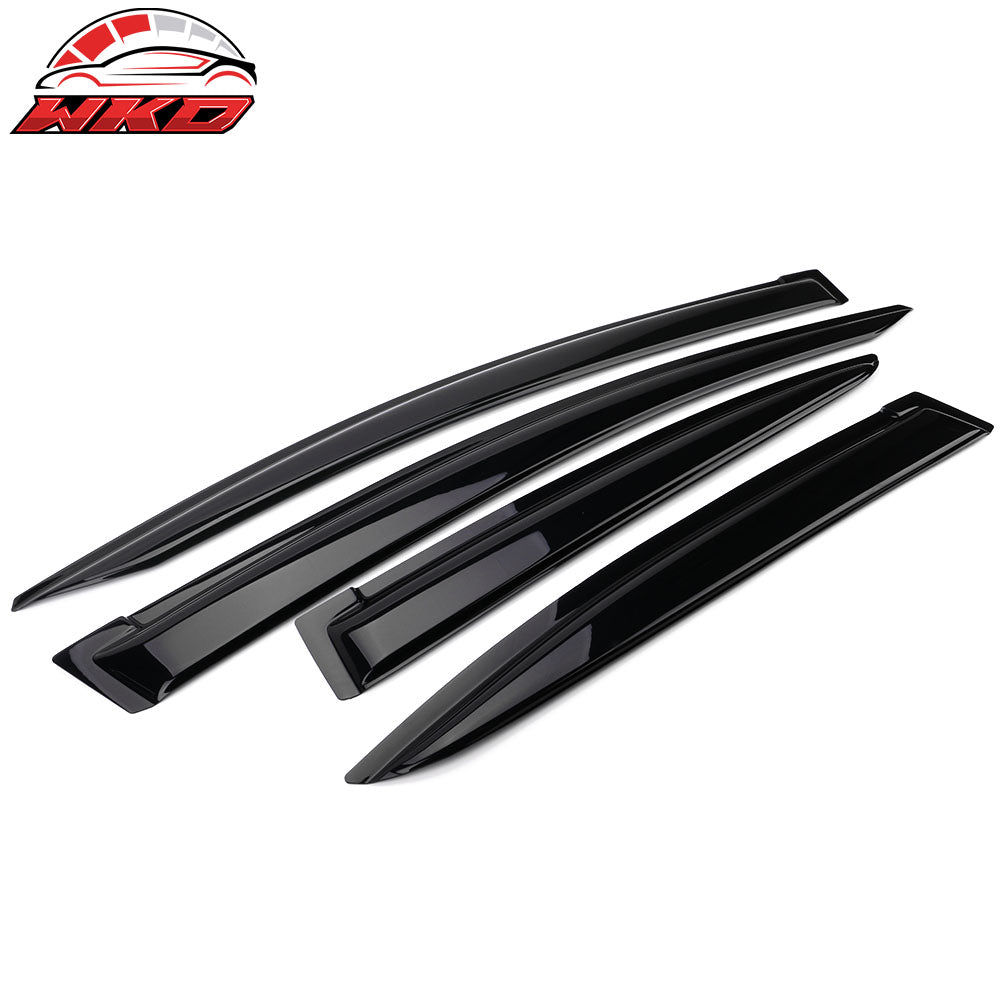 Fits 12-15 Honda Civic Sedan Window Visors Acrylic Sun Guard Rain Deflector 4PC